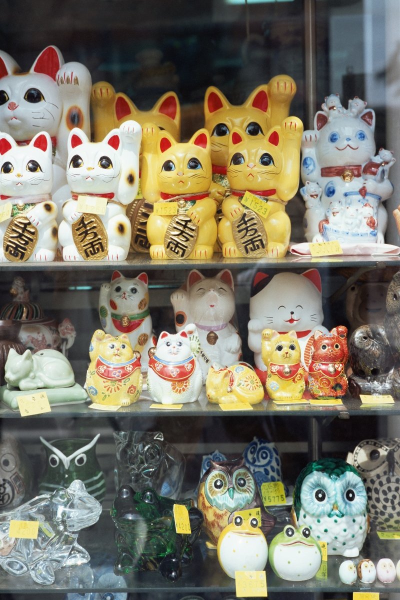 japán integető macska