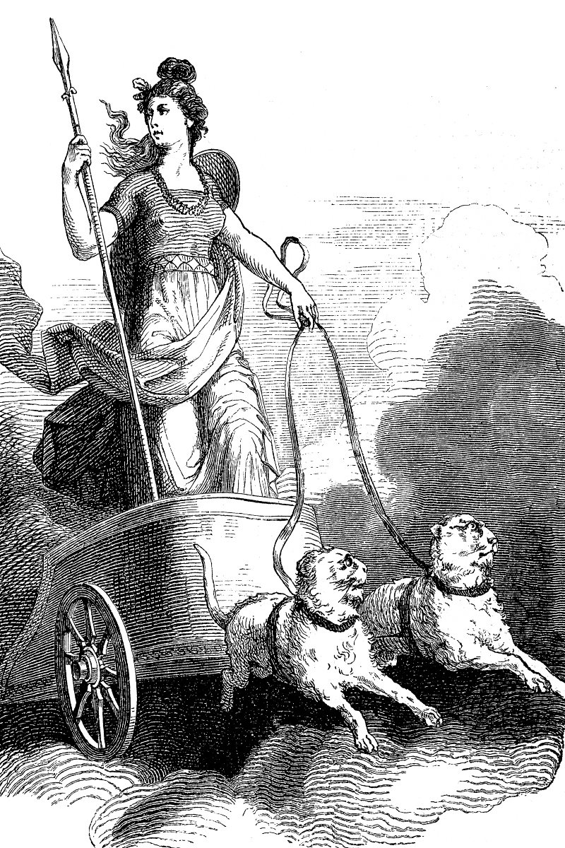 freyja istennő viking