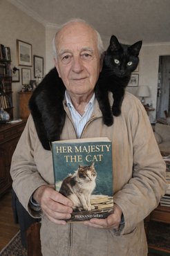 fernand méry macskával ai kép