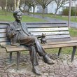 Weöres Sándor emlékpad Szombathelyen